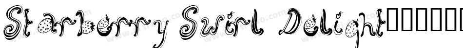Starberry Swirl Delight字体转换